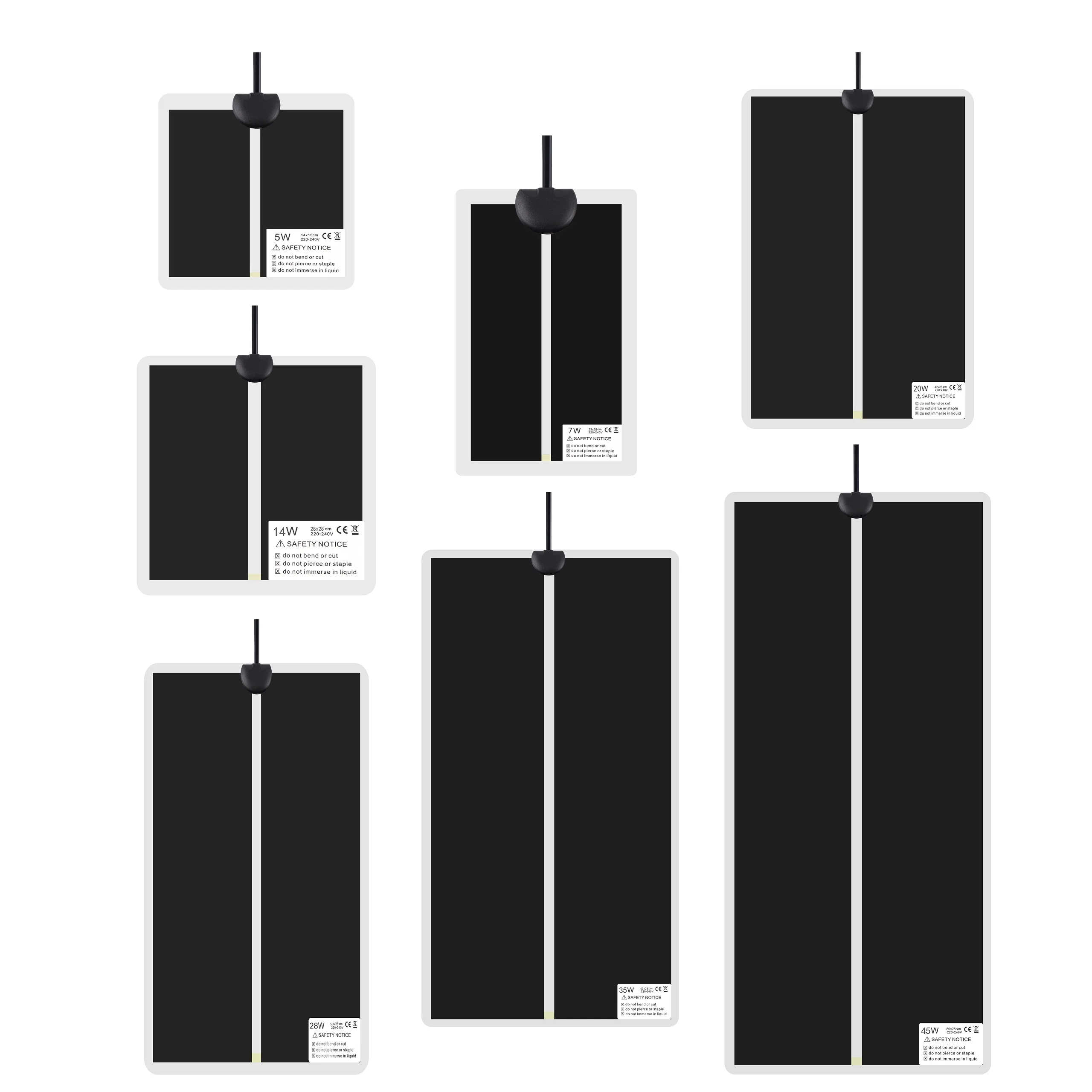 5-45W Reptile Heat Mat Plants Warmer Heating Pad with Temperature Control Indoor Garden Greenhouse Thermostat Waterproof Heater thumbnail 6
