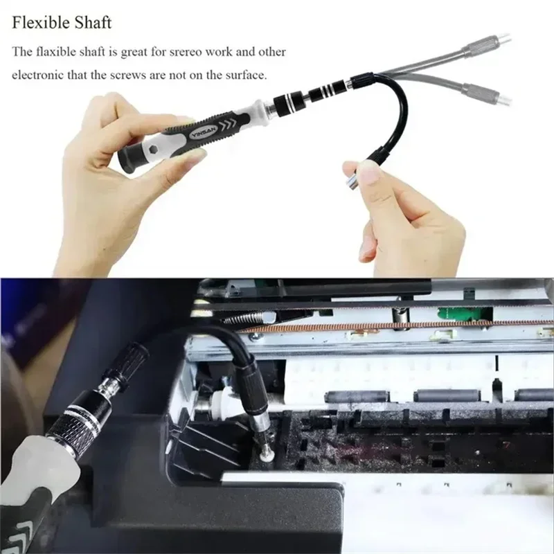 115 in 1 Multifunctional Screwdriver Set Electronic Repair Tools for Computer Phone and Household Use Insulation Screwdriver Kit thumbnail 2