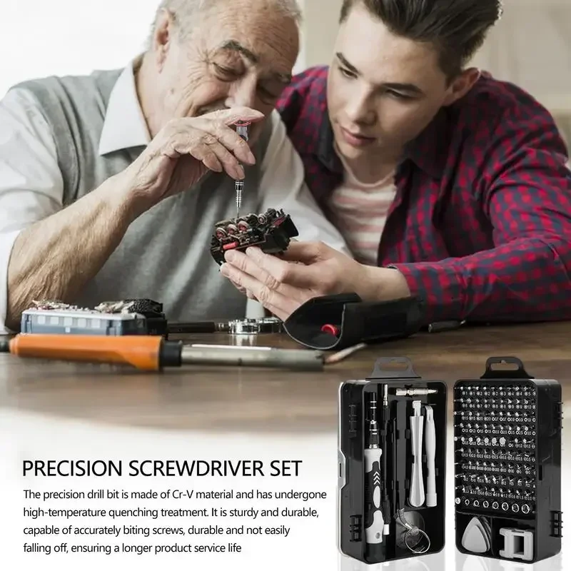 115 in 1 Multifunctional Screwdriver Set Electronic Repair Tools for Computer Phone and Household Use Insulation Screwdriver Kit thumbnail 4