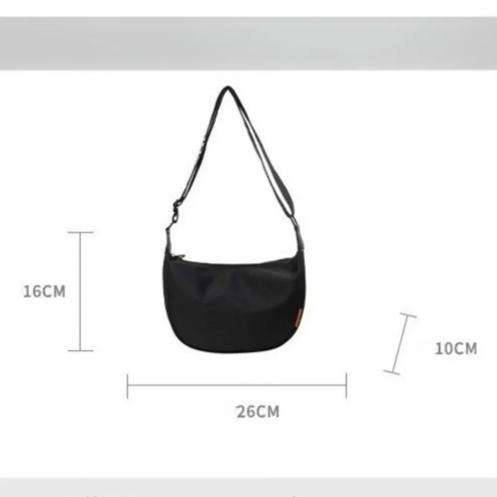 New Fashion Crossbody Bag Simple Wide Shoulder Strap Design Single Shoulder Bag Original Style Commuting Dumpling Women Bag thumbnail 3