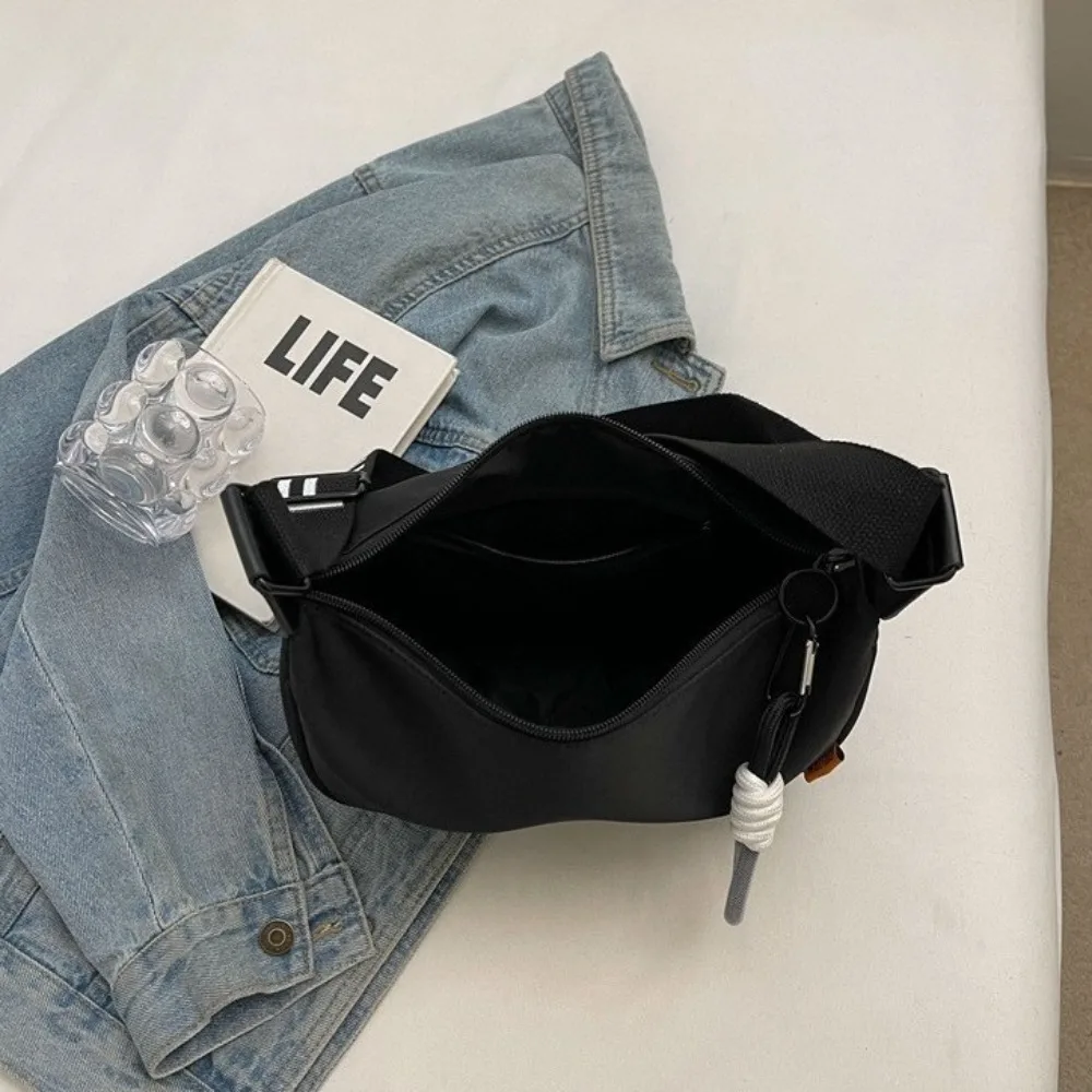 New Fashion Crossbody Bag Simple Wide Shoulder Strap Design Single Shoulder Bag Original Style Commuting Dumpling Women Bag thumbnail 4