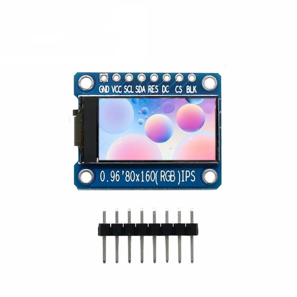 1-10PCS 0.96 Inch IPS Display OLED Module for Arduino 80*160 65K Colorful RGB TFT LCD Board ST7735 ST7735 DIY thumbnail 3