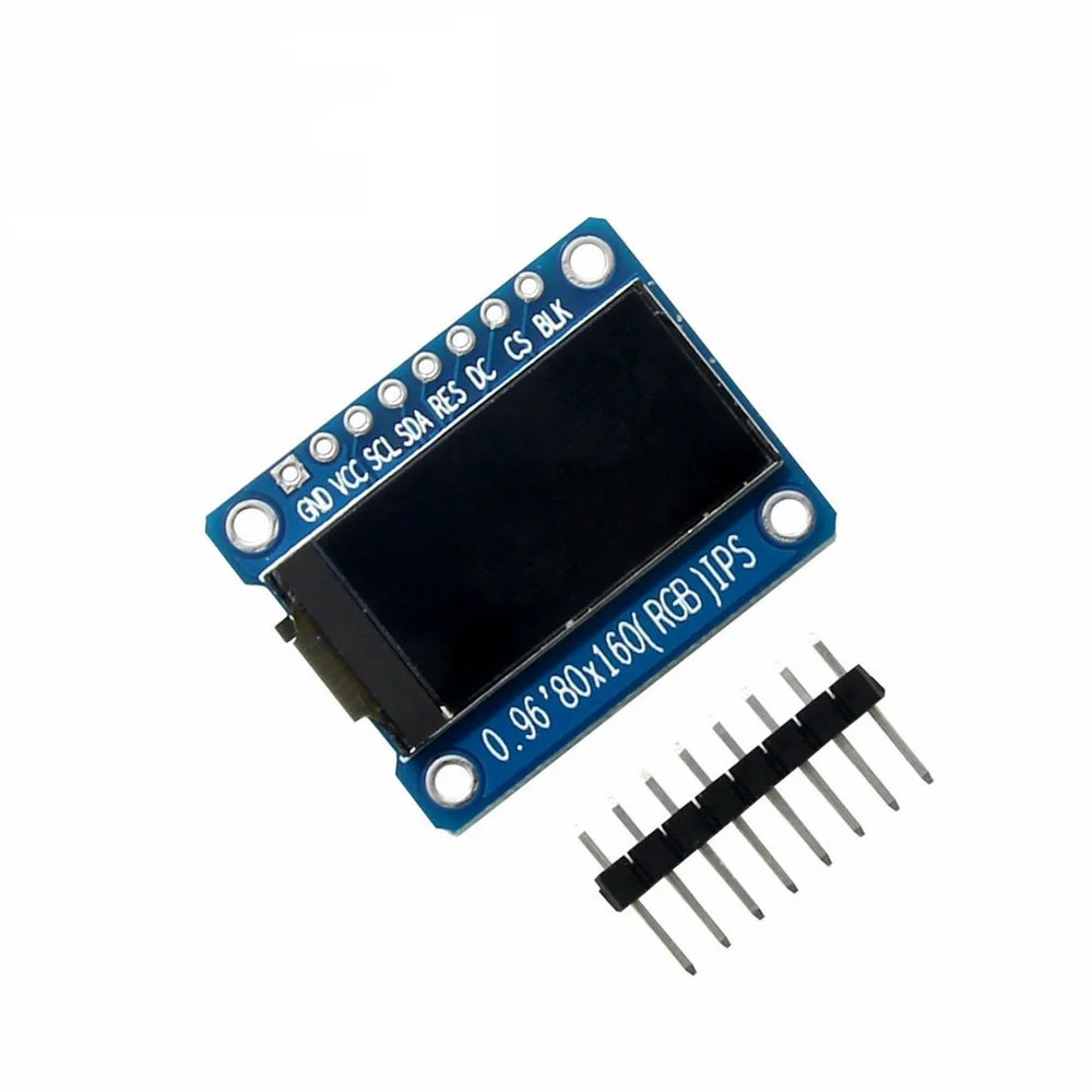 1-10PCS 0.96 Inch IPS Display OLED Module for Arduino 80*160 65K Colorful RGB TFT LCD Board ST7735 ST7735 DIY thumbnail 4