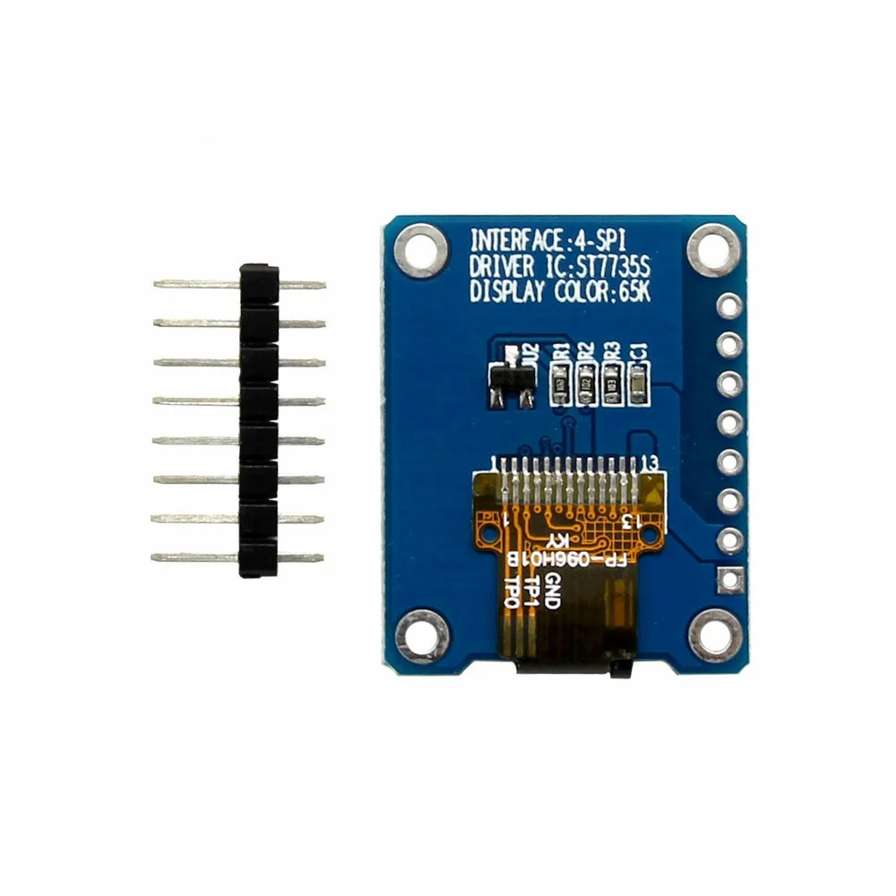 1-10PCS 0.96 Inch IPS Display OLED Module for Arduino 80*160 65K Colorful RGB TFT LCD Board ST7735 ST7735 DIY thumbnail 5