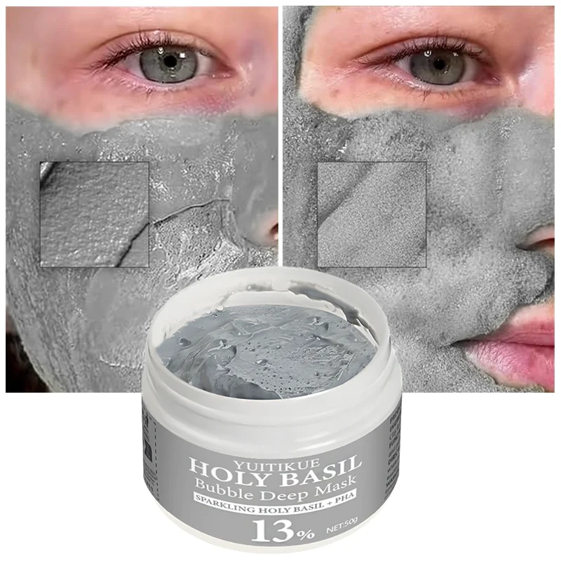 Bubble Deep Mask Korean Carbonated Facial Cleanser Oil Control Blackhead Removal Pore Tightening Skincare thumbnail 4