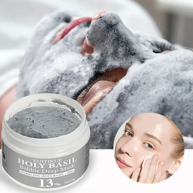 Bubble Deep Mask Korean Carbonated Facial Cleanser Oil Control Blackhead Removal Pore Tightening Skincare thumbnail 6