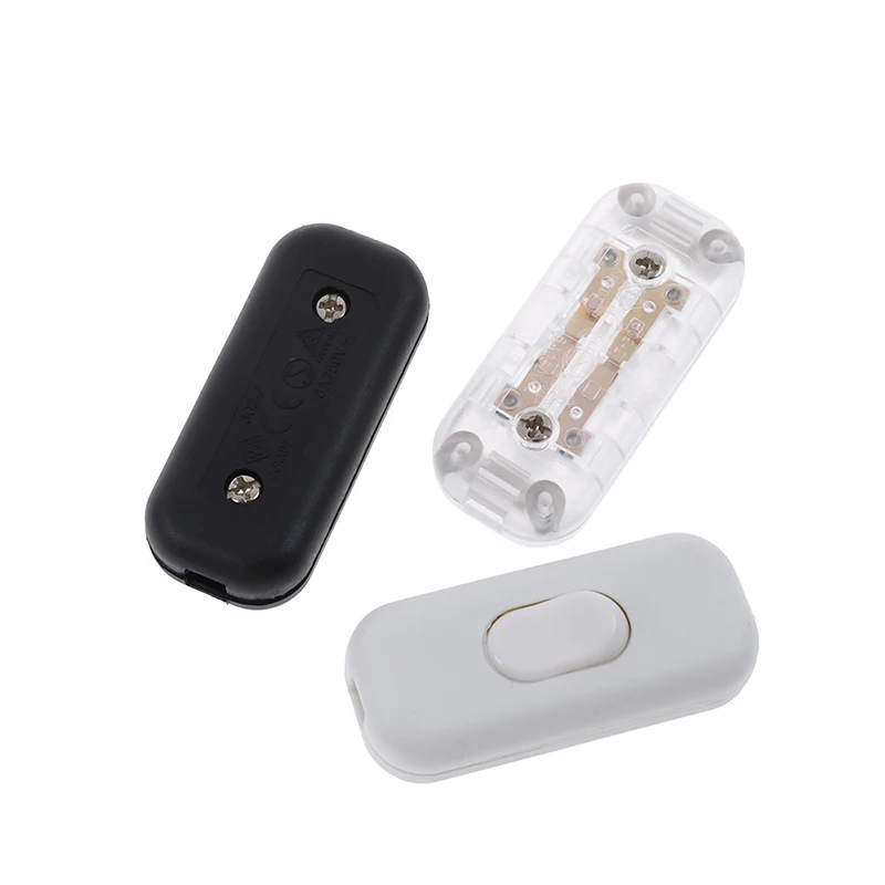 Inline Table Lamp Switch 1PCS ON OFF Desk Light Cord Cable Switch 250V 6A for Lamp Repair and DIY thumbnail 4