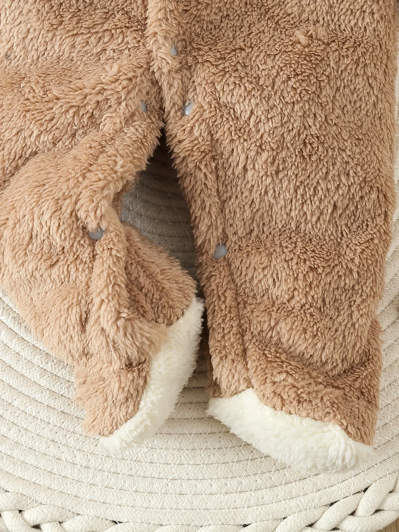 Newborn Baby Rompers Spring Autumn Warm Fleece Baby Boys Costume Baby Girls Clothing Animal Baby Pajamas Hooded Jumpsuits 0-1Y thumbnail 4