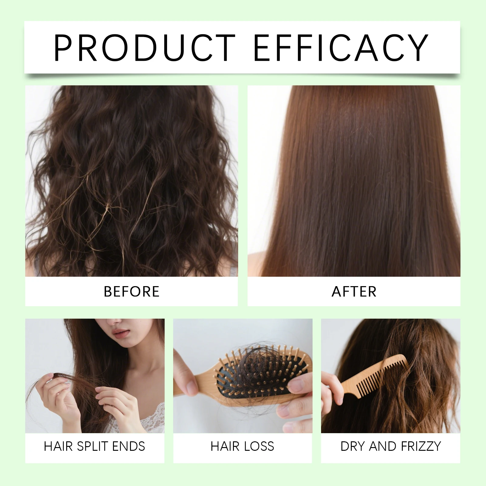Rosemary Natural Shampoo Hair Thickness Loss Deep Nourishing Scalp Care Strengthen Repair Damaged Oil Control For Men Women thumbnail 6