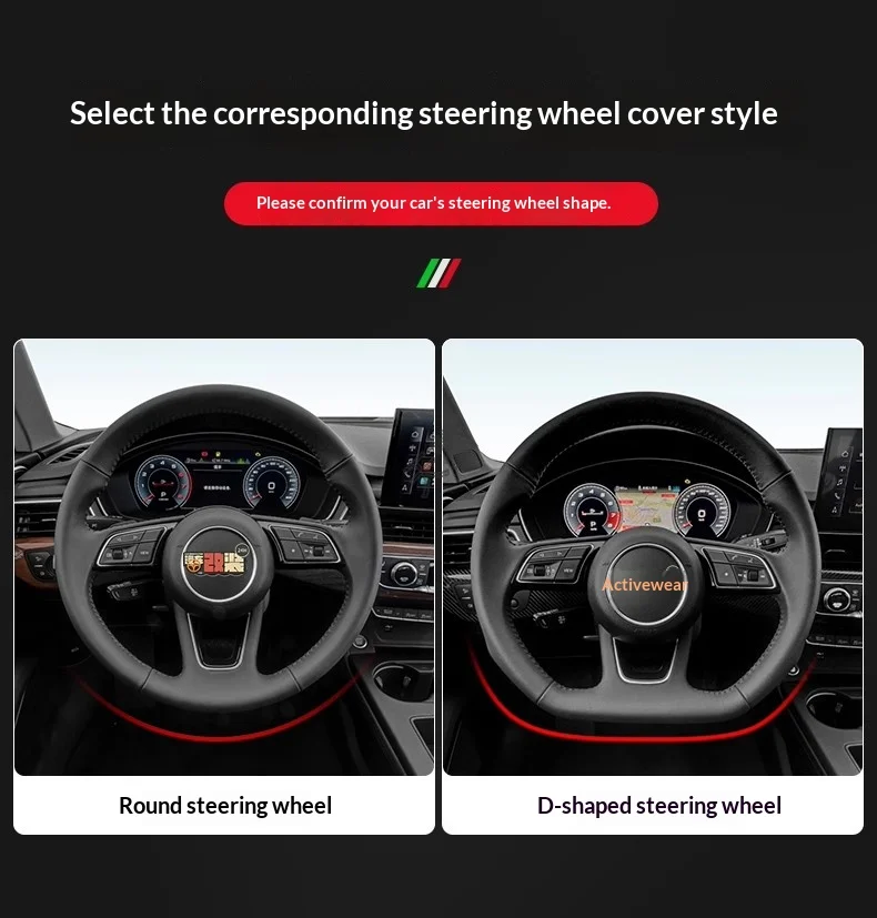 Car Suede Steering Wheel Cover For Lexus F Sport ES200 ES250 ES260 ES300 RX300 LS500h GS250 GS300 IS250 IS300 CT200h LX570 GX NX thumbnail 6