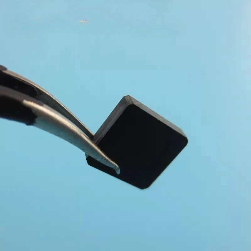 Round Size 800nm-2500nm Infrared Filter Optical Glass IR Transmission Transmit Visible Light Cut-off Lens Camera Black Filter thumbnail 2