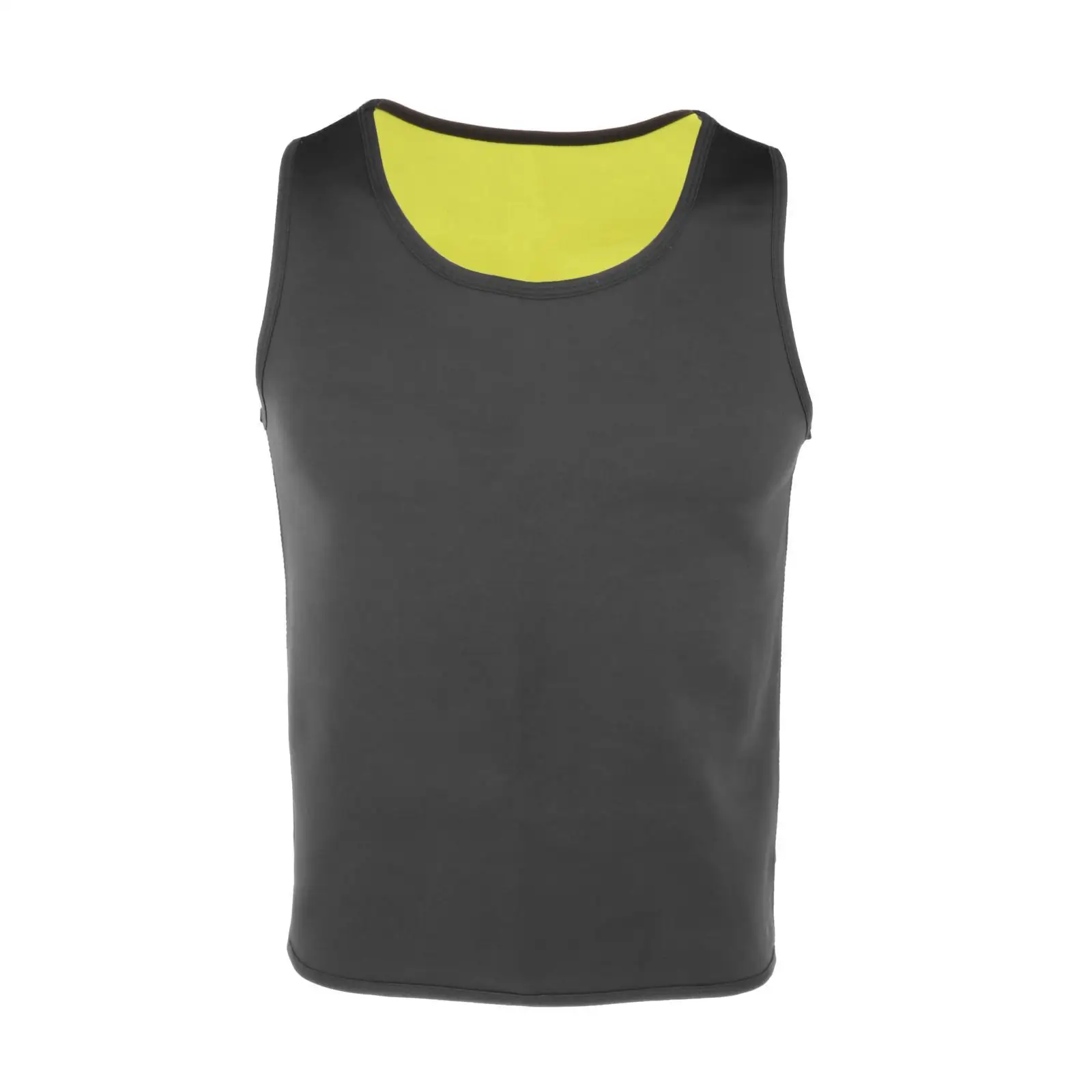 Mens Sauna Vest Waist Trainer Fat Burner Tummy Cincher Shapewear Tank for Gym Running Fitness thumbnail 6