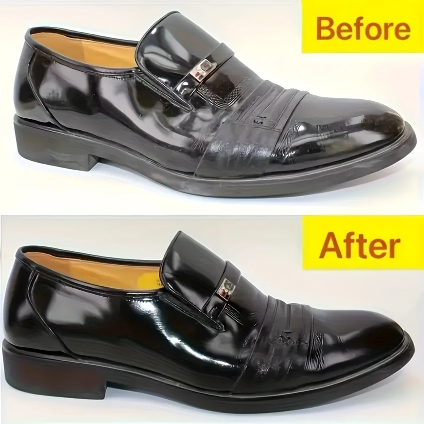 Shoe Polish Care Set with Sponge - Suitable for Shoes, Bags, Jackets, Sofas, and Other Leather Items - Provides Quick Shine thumbnail 3
