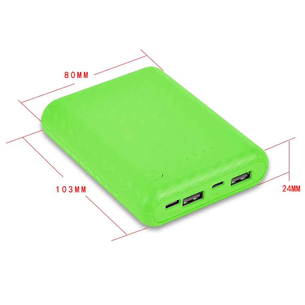 New Portable DIY Power Bank Box 4x18650 Battery Charger Case Fast Charging Case Solderless Power Bank Shell Batteries Charging thumbnail 6