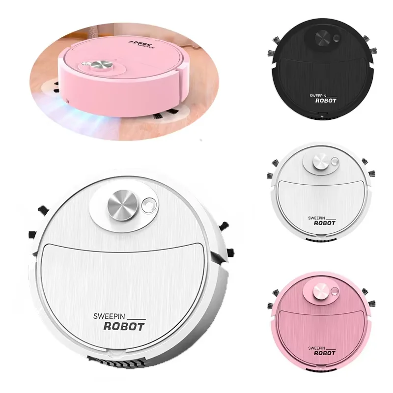 Vacuum Cleaner USB Charging Sweeping Robot Mop Machine Pet Hair Hard Floor Carpet Home Smart Sweeping Suction Cleaning Appliance thumbnail 6