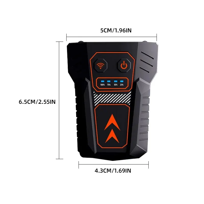 Waterproof Night Fishing Light Outdoor LED Lighting Strong Light Long Endurance Charging Intelligent Induction Light thumbnail 4
