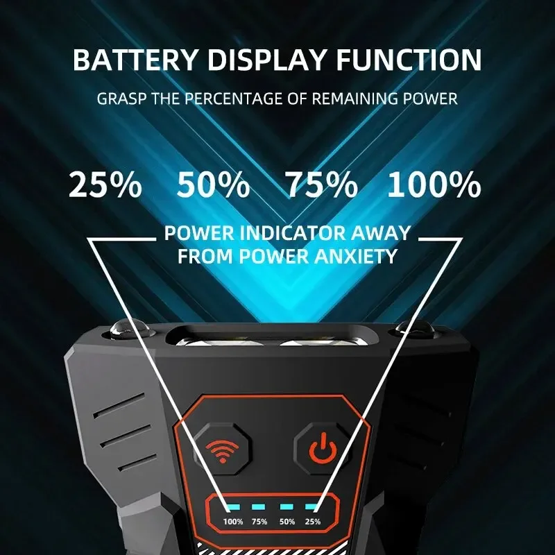 Waterproof Night Fishing Light Outdoor LED Lighting Strong Light Long Endurance Charging Intelligent Induction Light thumbnail 6