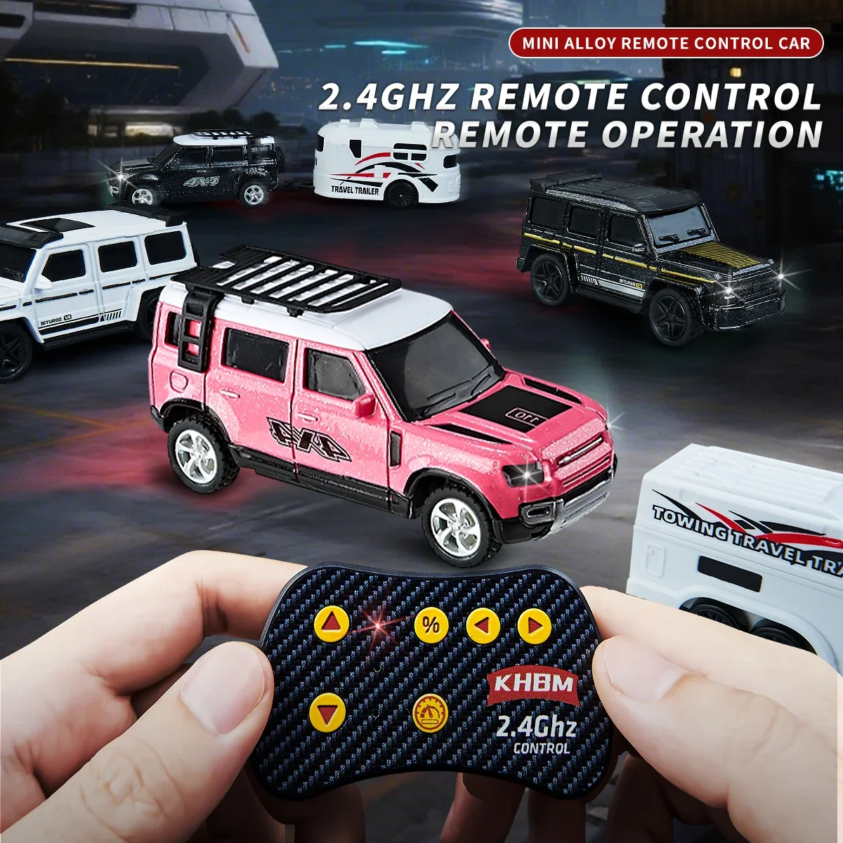 2026 RC Car MINI Alloy 1/64 Upgraded Remote Control Car Convenient to Carry 60 Minutes of Work Time Children's Gifts Toys thumbnail 2