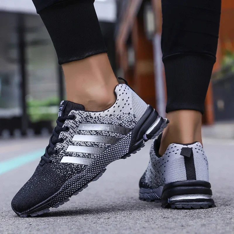 2025 Hot Sale Men's Running Shoes Keep Running Breathable Mesh Sneakers Lightweight Outdoor Gym Jogging Trainers Comfort Shoes thumbnail 3