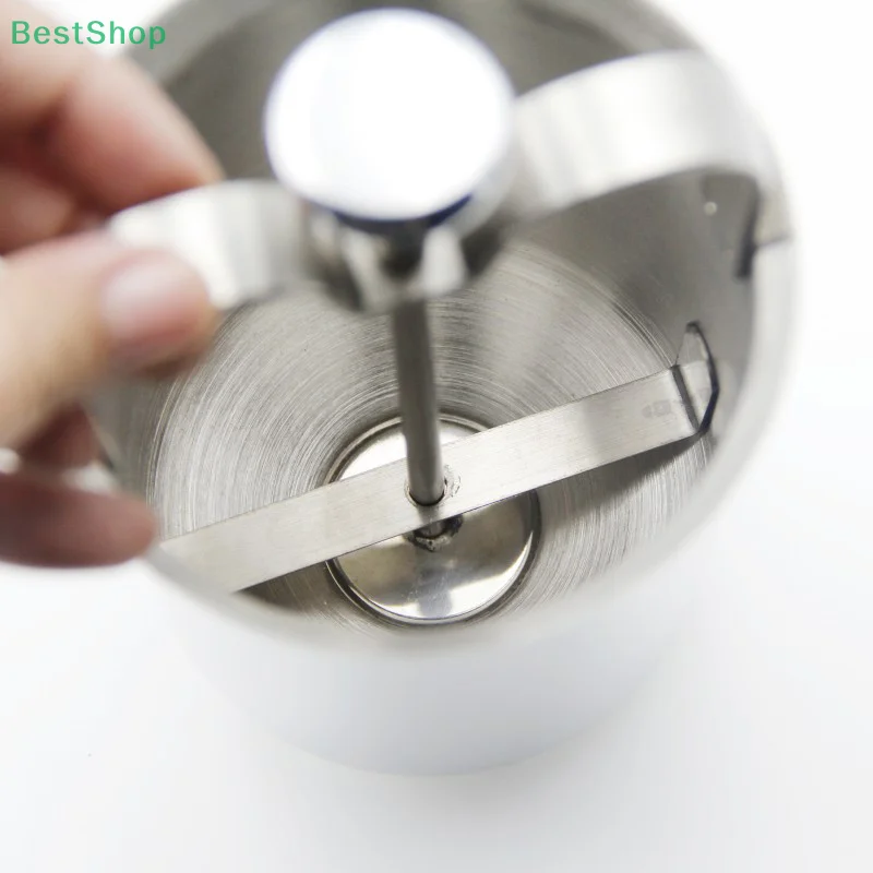 ♥Stainless Steel Donut Maker Press - Manual Dough Fryer Tool for Homemade Donuts & Pastry Baking thumbnail 4