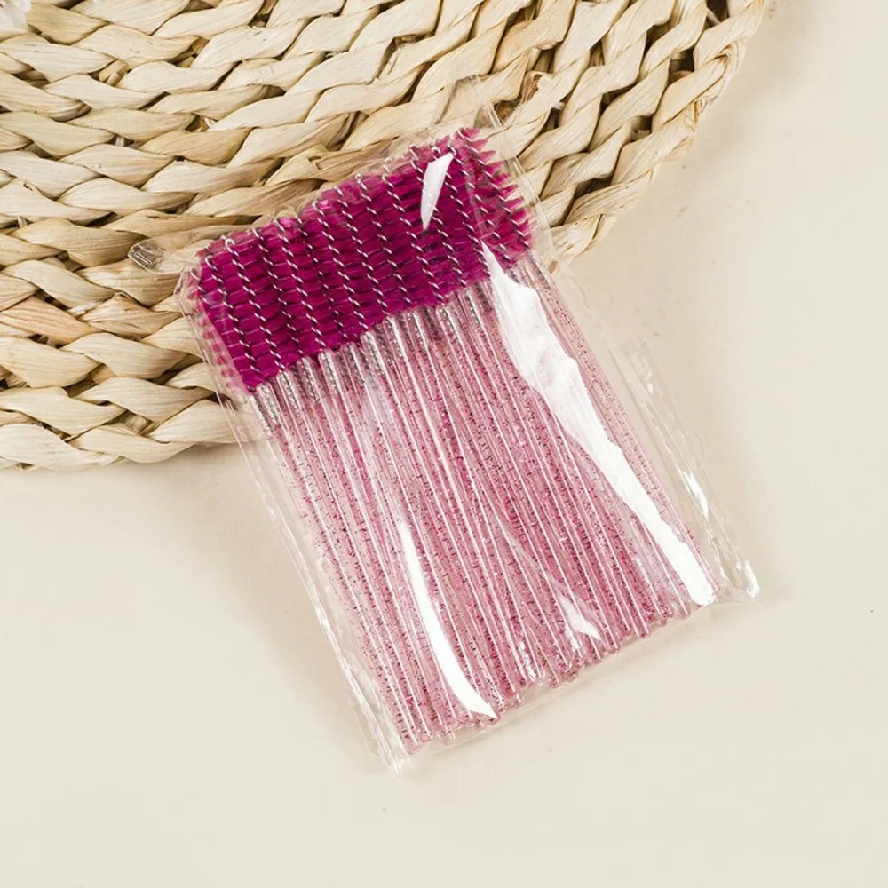 50-100PCS Crystal Eyelash Brush Combs Professional Eye Lash Extension Mascara Wands Makeup Beauty Tool for Eyelashes thumbnail 5