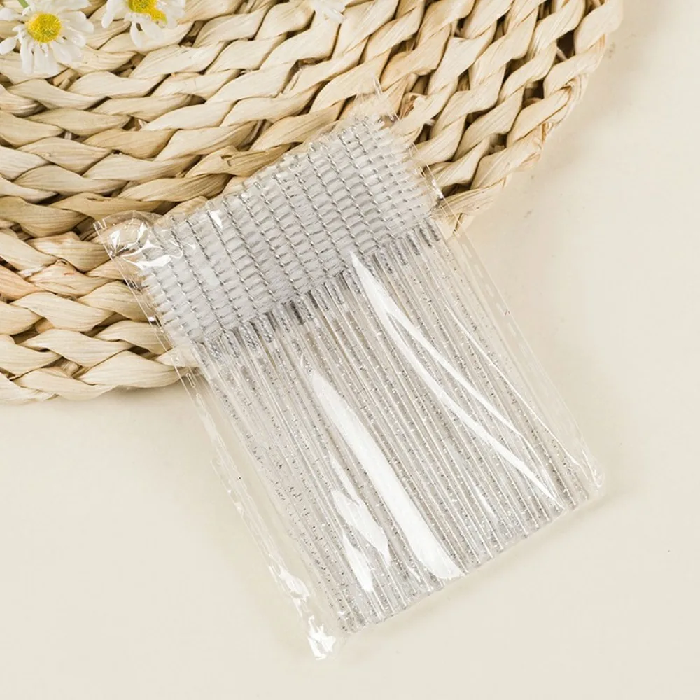 50-100PCS Crystal Eyelash Brush Combs Professional Eye Lash Extension Mascara Wands Makeup Beauty Tool for Eyelashes thumbnail 3