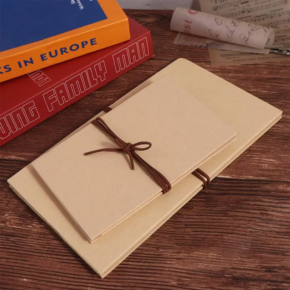 Folding Accordion Photo Album Gift Kraft Paper Photocard Surprised Photo Book Graffiti 8 Page DIY Surprise Gift Family thumbnail 3