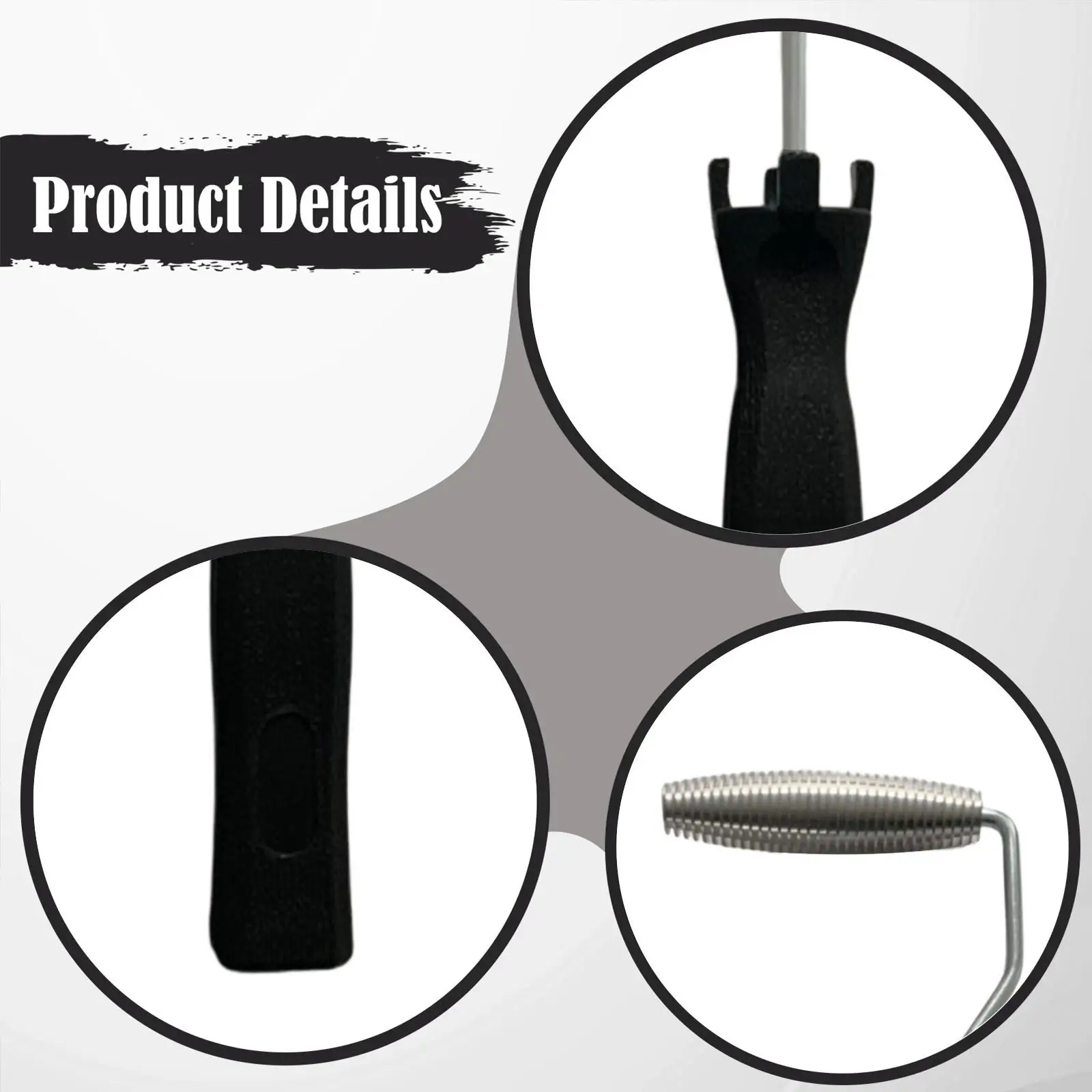 Fiberglass Roller Tool Hand Tool Efficiency Premium Fiberglass Resin Laminating Bubble Roller for Tub Shower Bathtub Boat Repair thumbnail 5
