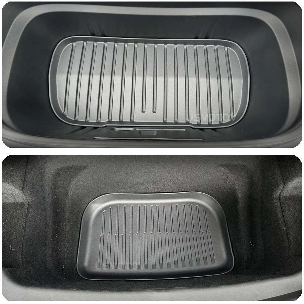 Car Trunk Mat For New Tesla Model Y 2025 2026 Juniper Floor Mats & Cargo Liner All Weather Trunk Mats Floor Liner Backrest Pads thumbnail 4