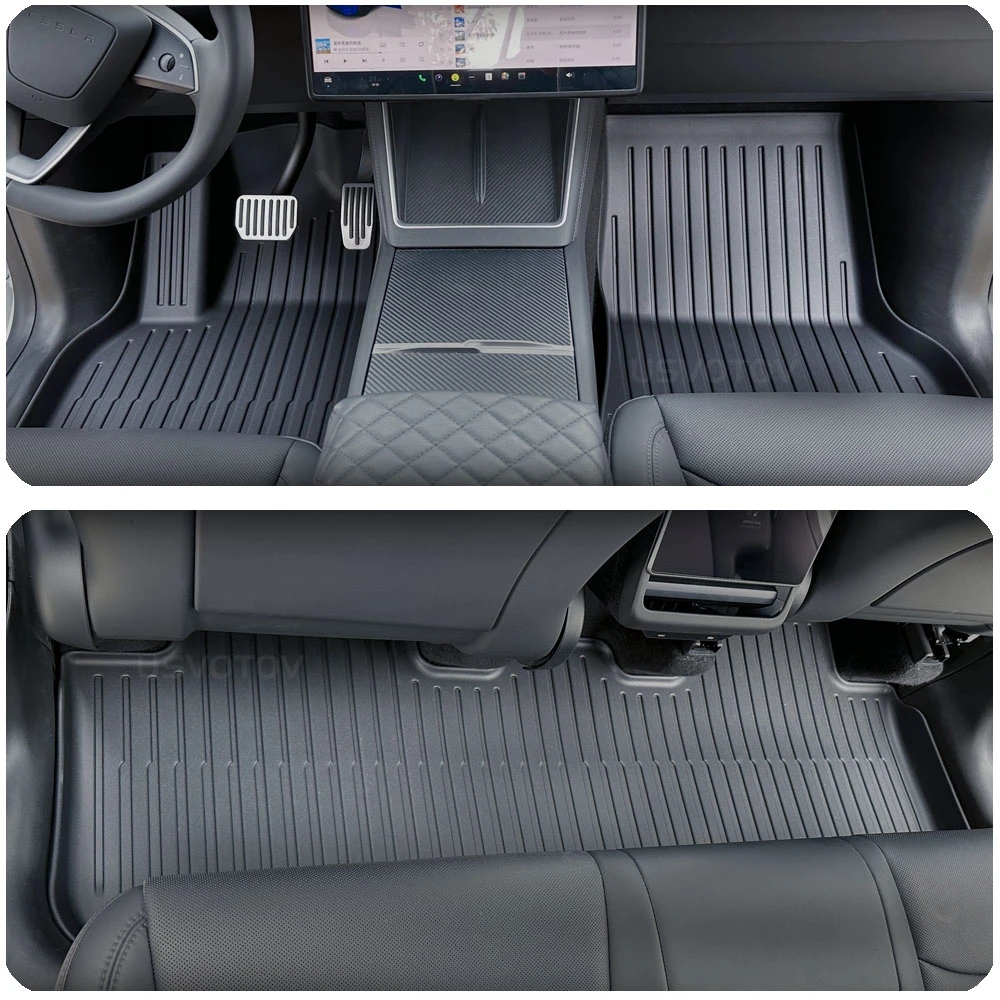 Car Trunk Mat For New Tesla Model Y 2025 2026 Juniper Floor Mats & Cargo Liner All Weather Trunk Mats Floor Liner Backrest Pads thumbnail 3