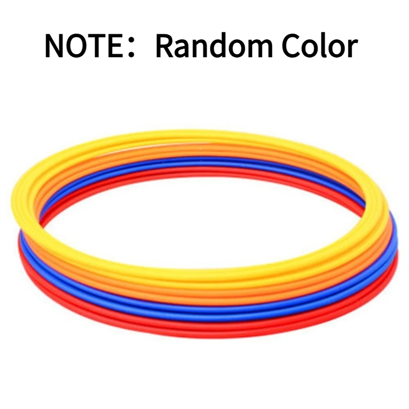 1PC 30cm Agility Training Ring Outdoor Sports Game Accessories Multi-size Physical Exercise - Jumping Hoops Children Adults Yoga thumbnail 2