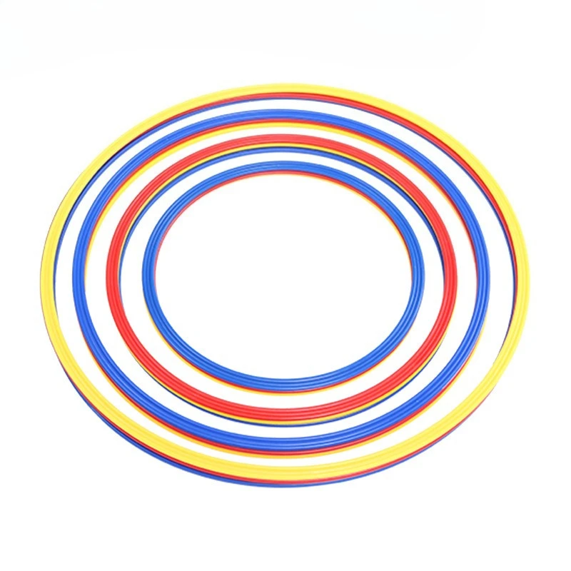 1PC 30cm Agility Training Ring Outdoor Sports Game Accessories Multi-size Physical Exercise - Jumping Hoops Children Adults Yoga thumbnail 4