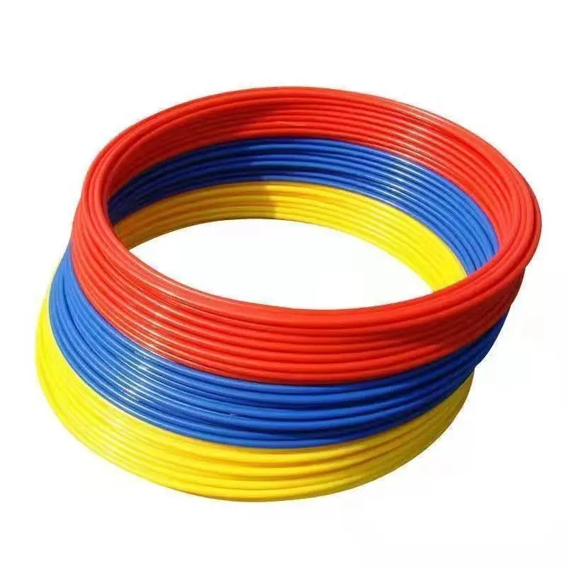 1PC 30cm Agility Training Ring Outdoor Sports Game Accessories Multi-size Physical Exercise - Jumping Hoops Children Adults Yoga thumbnail 6