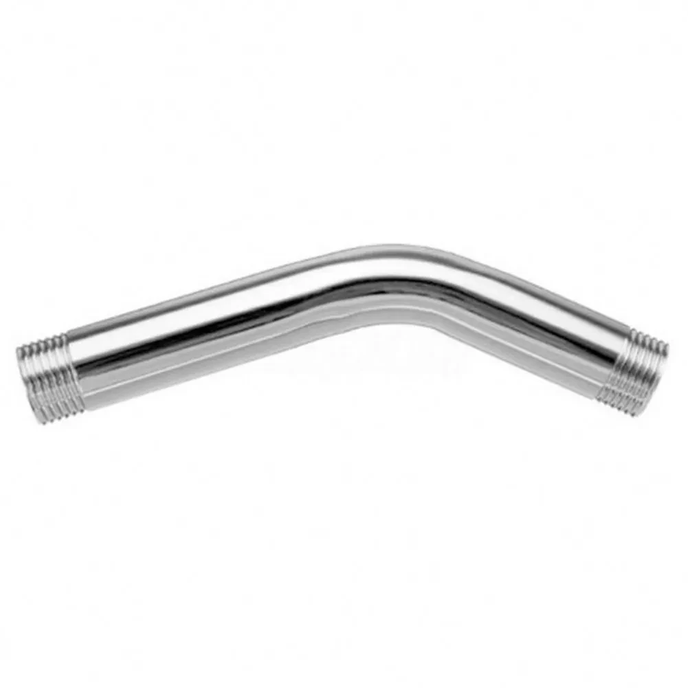 1PC Shower Head Extension Arm Wall Mounted Tube Rainfall Shower Tube Extend Pipe Water-saving Faucet Regulator Stainless Steel thumbnail 5