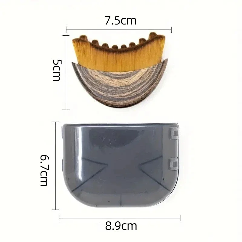 New Lymphatic Contour Face Brush for Lymphatic Drainage Massage Ergonomically Designed to Fit Skin Precisely thumbnail 6