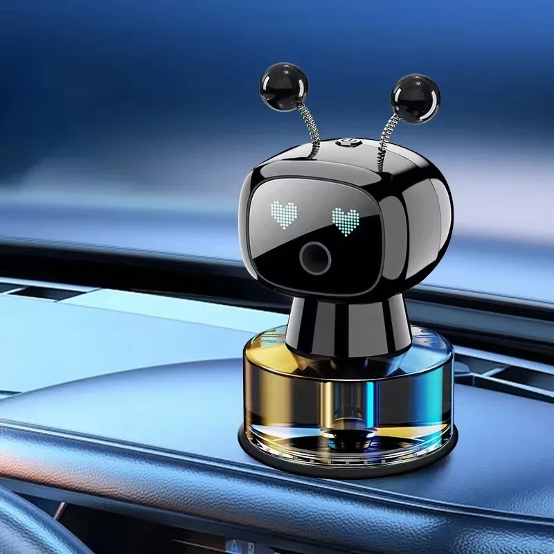 Car Air Freshener AI Rechargeable Car Aroma Diffuser Smart Eyes 4 Levels Of Adjustable Intelligent Car Diffuser Air Freshener thumbnail 5