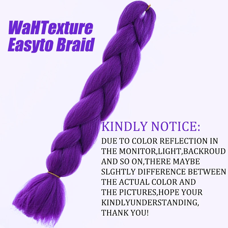 Kpop Devil Hunting Group Rumicos Wig Purple Fried Dough Twists Boxing Braid Horse Tail Weaving Fluffy Hair Extension thumbnail 5