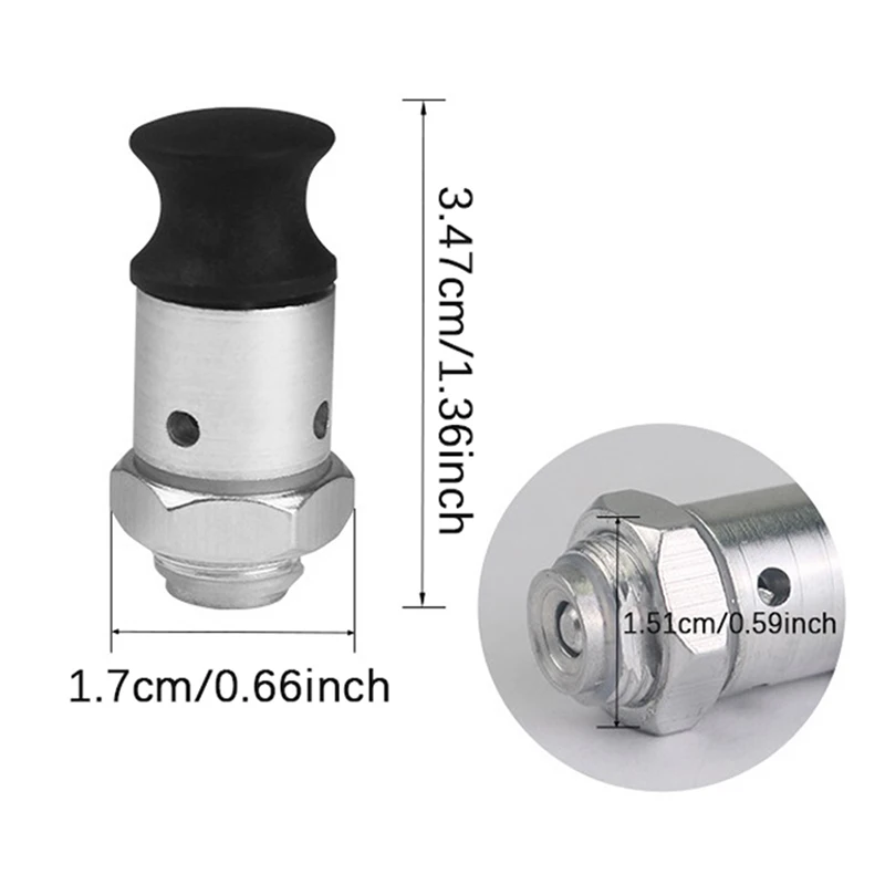 1PC Pressure Cooker Accessory, Floater Pressure Limiting Valve, Safety Valve, Replacement For Pressure Cookers thumbnail 6