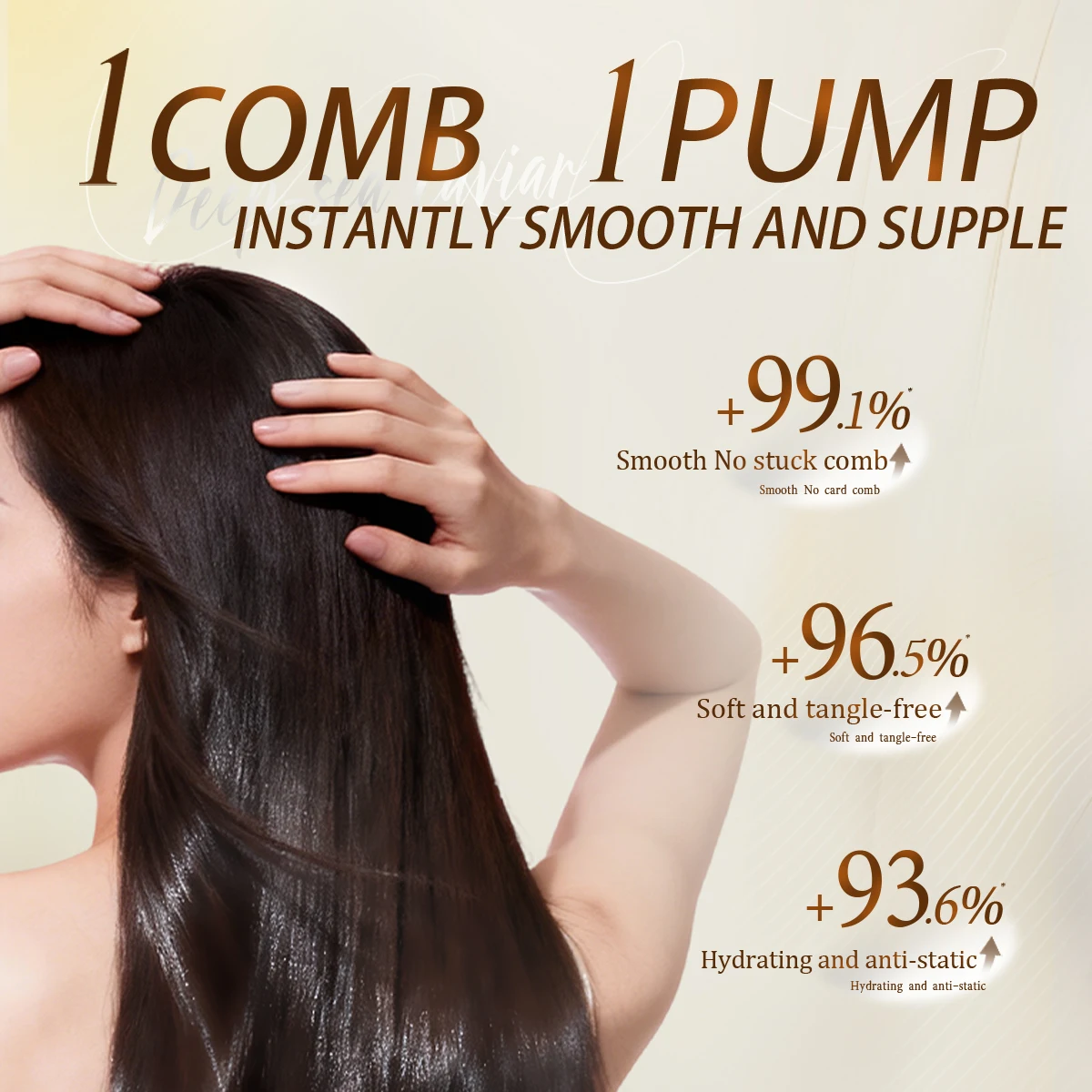 Curly Hair Keratin 500ml Leave In Conditioner Repairing Damaged Hair Soft Frizz Control Hydrating Smoothing Enriched Hair Care thumbnail 4