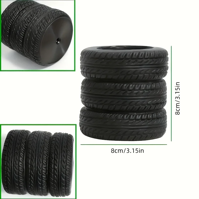 Advanced Creative Tire Shaped Pen Holder Desktop Storage Organizing Artistic Office Supplies Desktop Ornaments Multifunctional thumbnail 5