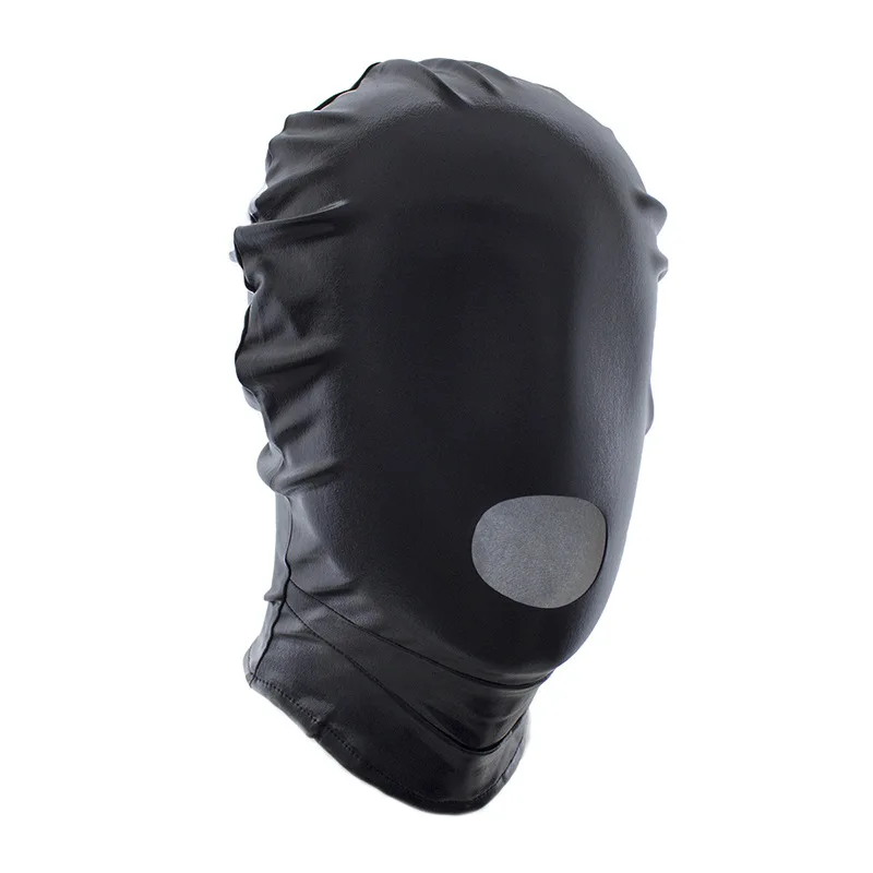 Fetish Harness Head Hood BDSM Slave Game Bondage Restraint Face Mask Erotic Sex Toys Role Play for Couples Master Anal Gay Adult thumbnail 3