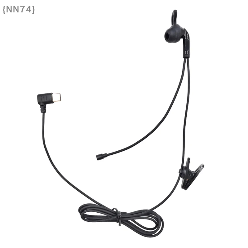 Type-C Single Ear Headset, Noise Cancelling Mic for V6 Pro Intercom, Referee In-Ear Earphone & Communication Accessory thumbnail 3