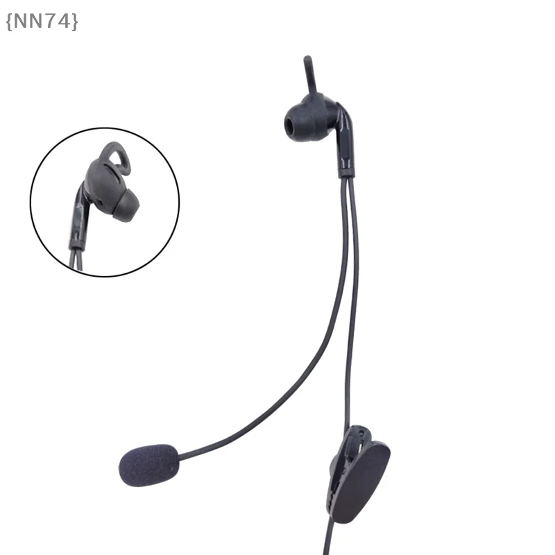 Type-C Single Ear Headset, Noise Cancelling Mic for V6 Pro Intercom, Referee In-Ear Earphone & Communication Accessory thumbnail 2