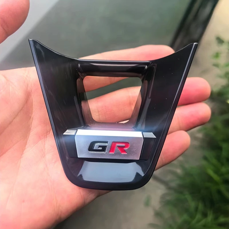 Car Steering Wheel Decoration Fit For GR Corolla 2019-2021 RAV4 2020 Auto Steering Wheel Panel Sequins Cover Bottom Trim Sticker thumbnail 6