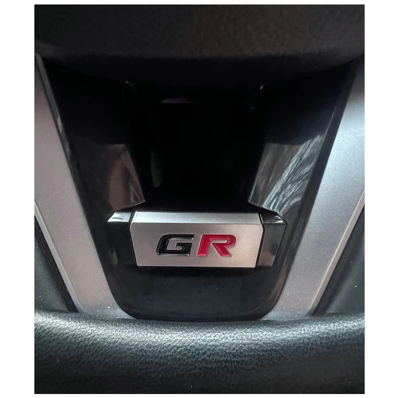 Car Steering Wheel Decoration Fit For GR Corolla 2019-2021 RAV4 2020 Auto Steering Wheel Panel Sequins Cover Bottom Trim Sticker thumbnail 5