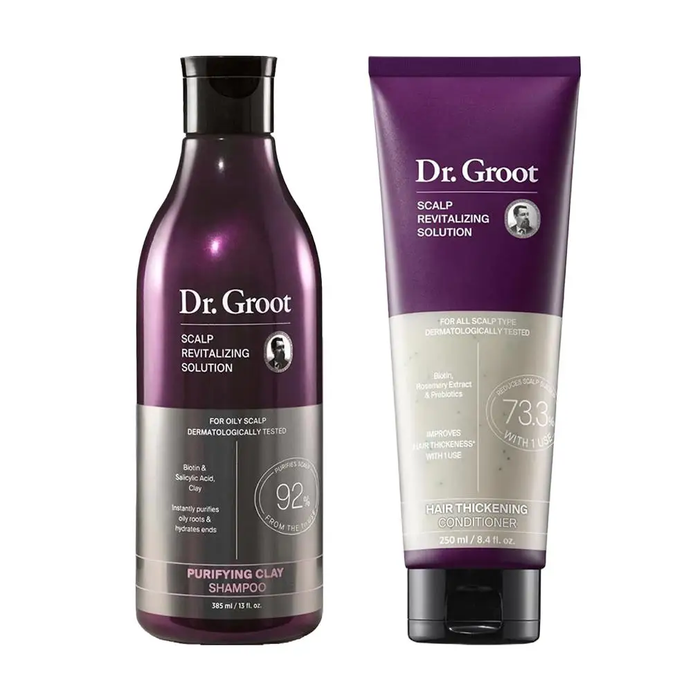 Dr.Groot Thickening Anti Hair Loss Shampoo Conditioner Gentle Moisturizing Oil Control Dandruff Removing Softening Hair Care thumbnail 6