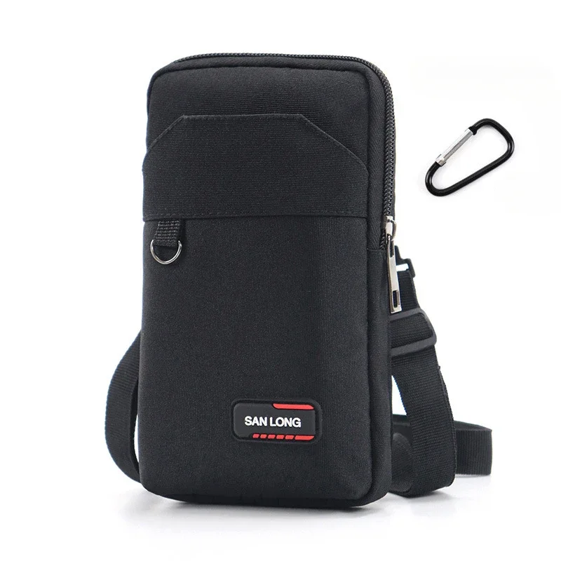 New Men's Waterproof Tactical Waist Pack - Military Style Crossbody Bag for Camping Hunting, with Mobile Phone Pouch thumbnail 4