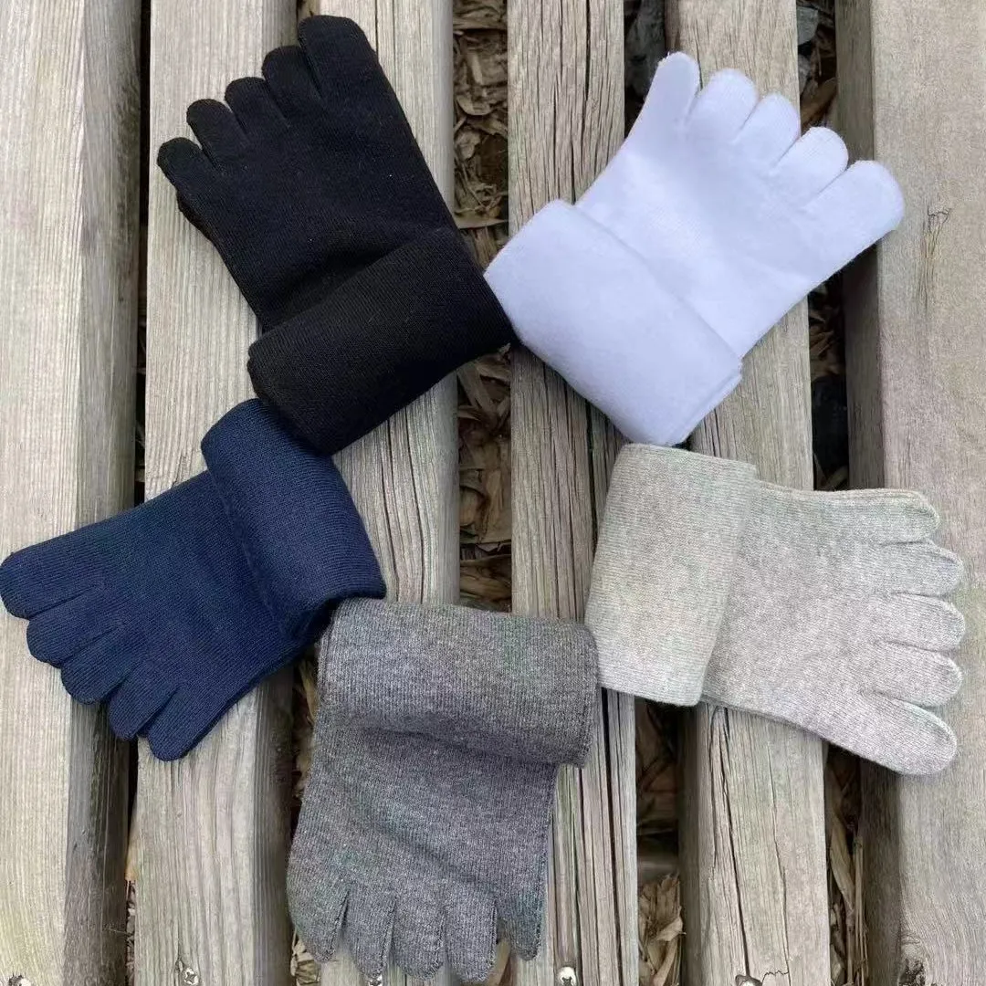 Breathable Men's Toe Socks Warm Five-finger Socks thumbnail 2