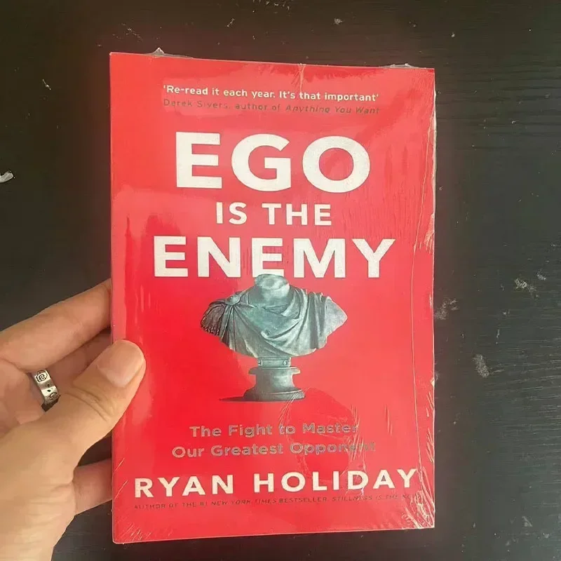 EGO IS THE ENEMY By Ryan Holiday Paperback Novel #1 New York Times Bestseller Book thumbnail 3