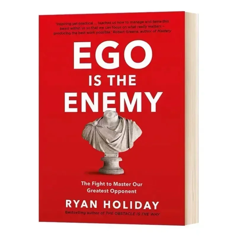 EGO IS THE ENEMY By Ryan Holiday Paperback Novel #1 New York Times Bestseller Book thumbnail 2